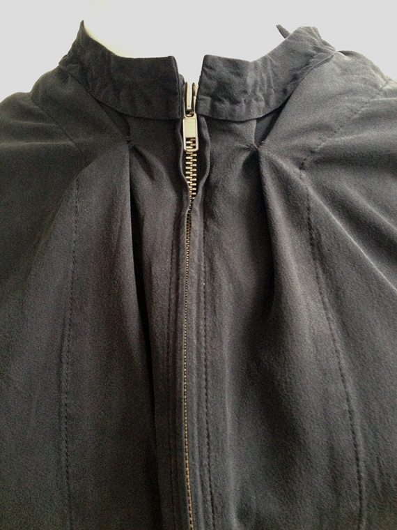 Yohji Yamamoto black silk jacket - spring 2000 - VANIITAS vintage