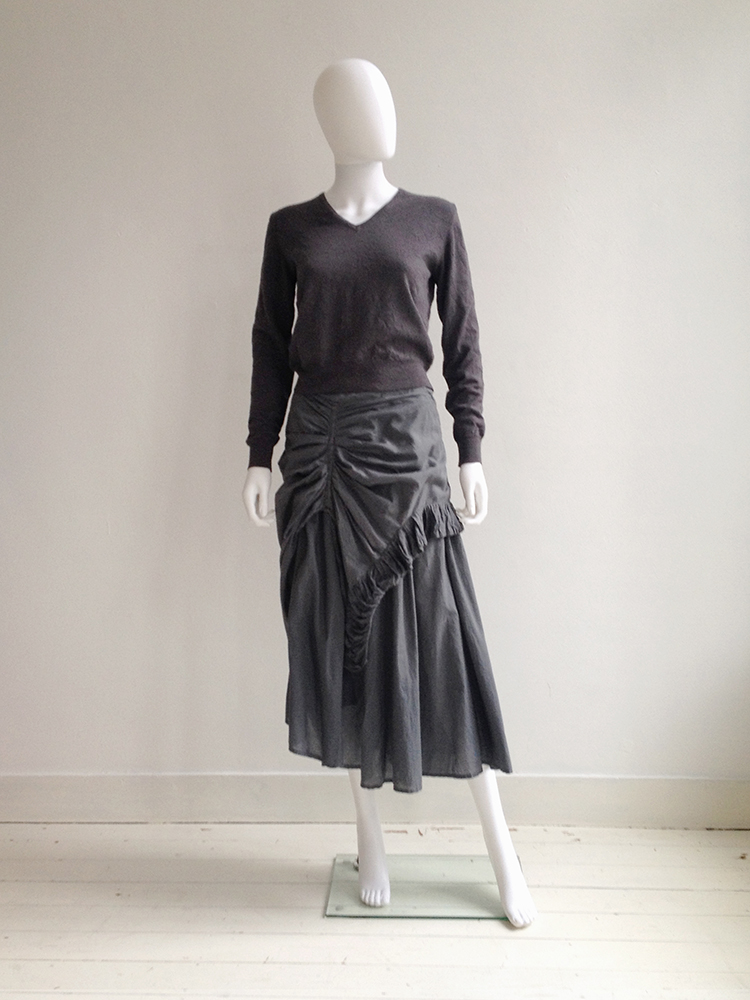 Maison Martin Margiela permanently creased sweater — fall