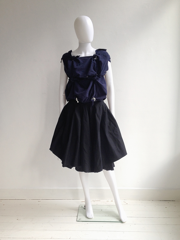 Comme des Garçons blue bubble skirt Comme des Garçons blue bubble skirt