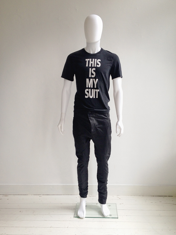パンツ BORIS BIDJAN SABERI DROP CROTCH PANTS IMG_8508_4a623e67-e229-450b-
