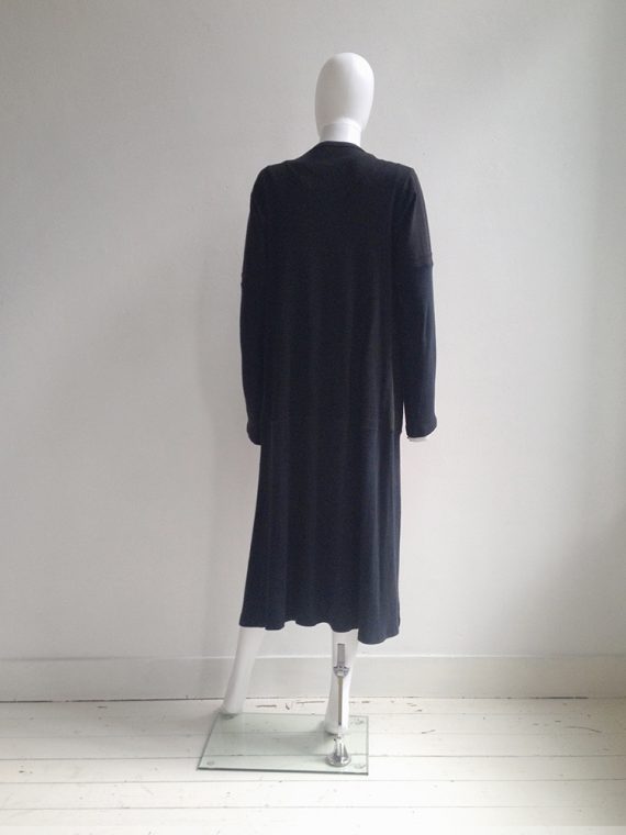 Maison Martin Margiela artisanal black t-shirt cardigan couture archive model2