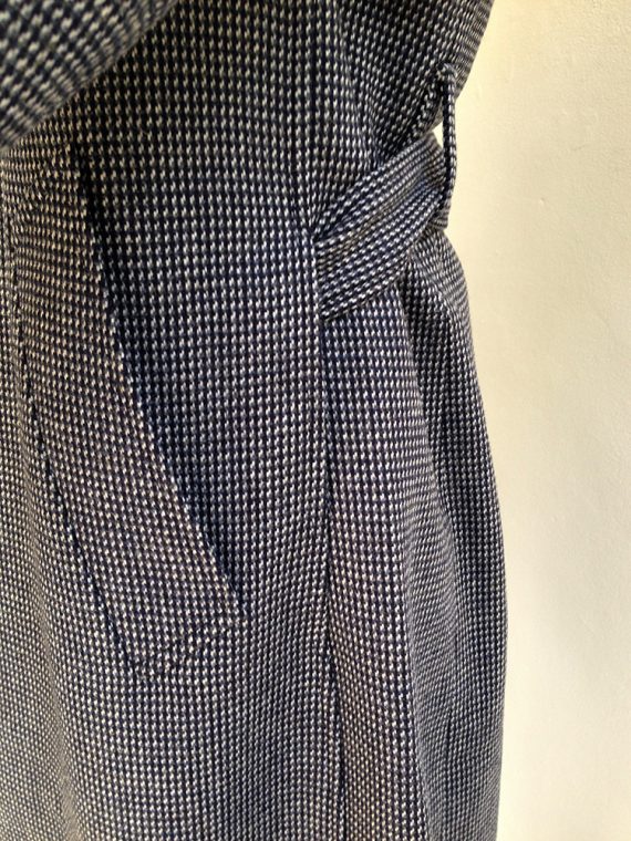 Maison Martin Margiela 10 mens grey wool trenchcoat 4566
