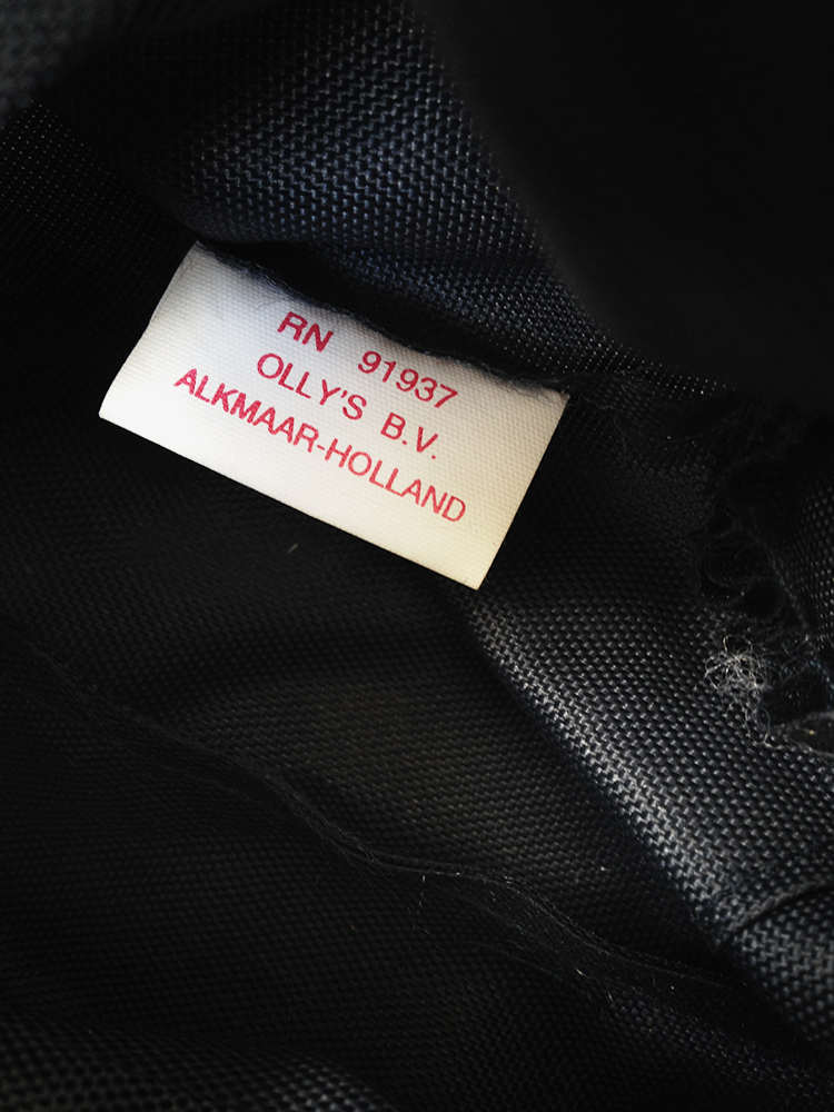 Walter Van Beirendonck W&LT dark blue alien backpack - VANIITAS