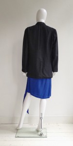 Maison Martin Margiela black inside out blazer — spring 2000