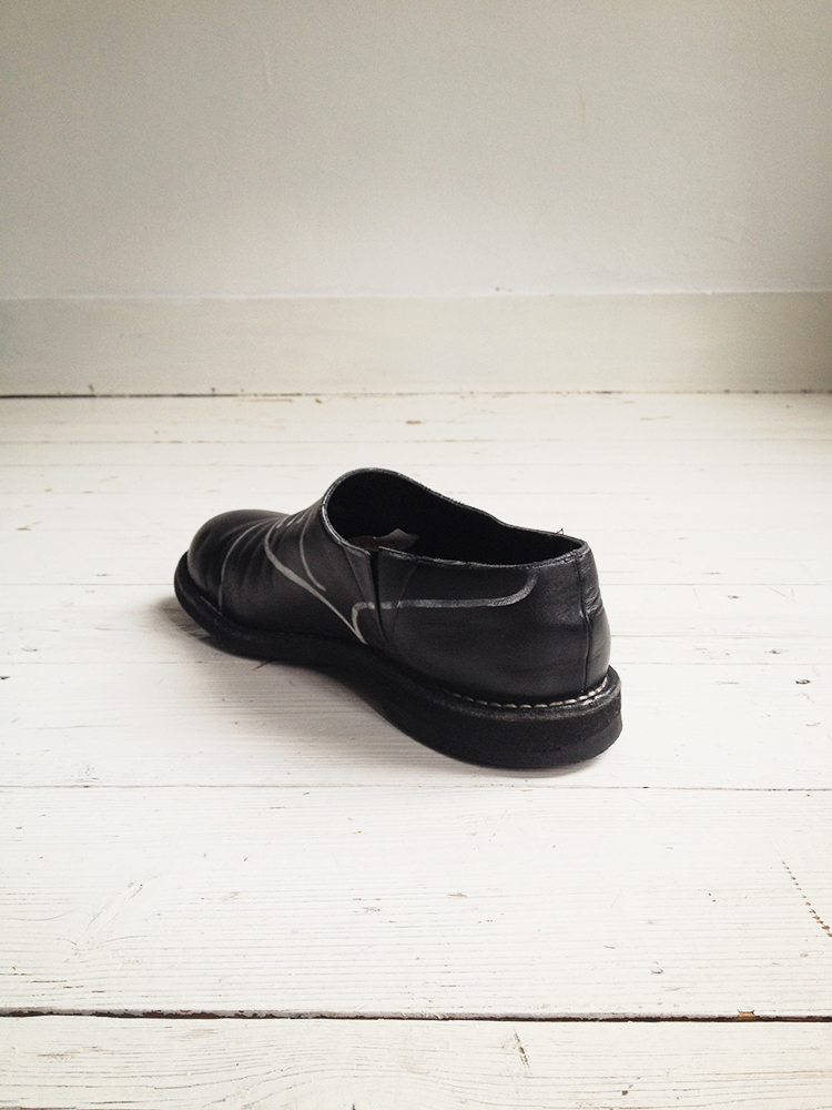 Martin Margiela 0キャミソール Maison Martin Margiela SS1994 Repro 89 Mesh Jabot Black