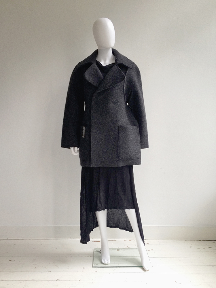 ワンピース 1998A/W Maison Martin Margiela Maison Martin Margiela blue flat jacket — spring 1998