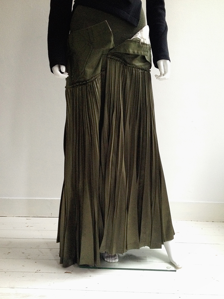 スカート AD2003 JUNYA WATANABE flared skirt JUNYA WATANABE