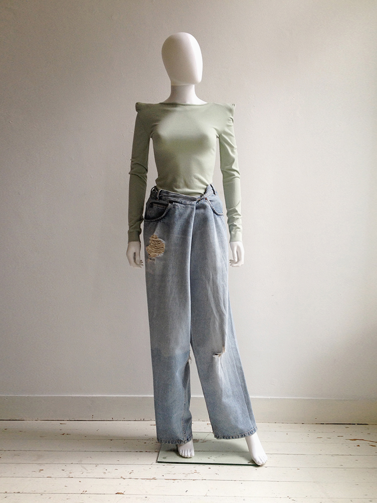 Maison Martin Margiela oversized denim trousers — fall 2000 Maison Martin Margiela oversized denim trousers — fall 2000