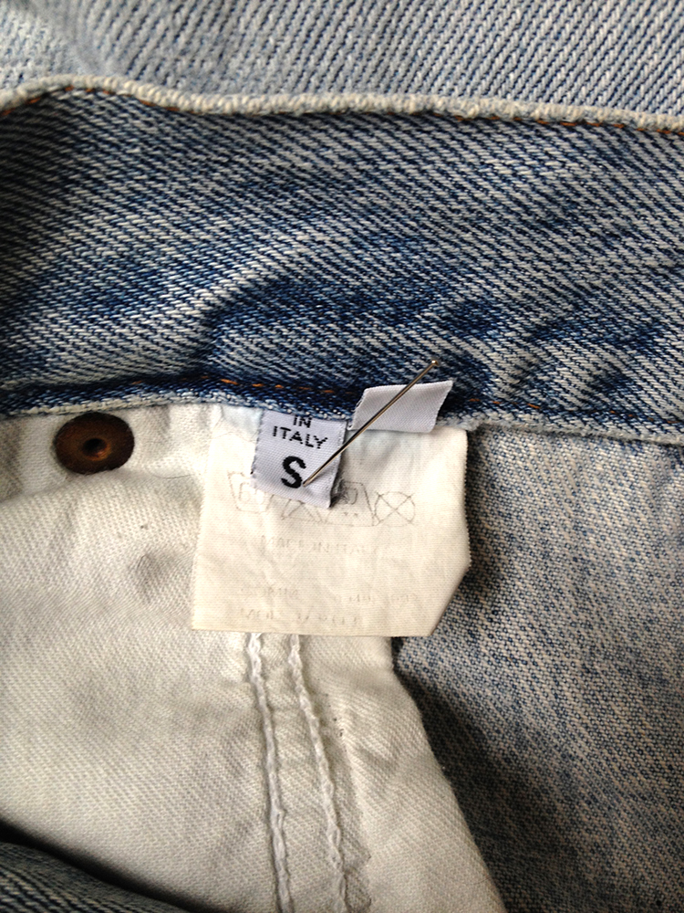 Maison Martin Margiela oversized denim trousers — fall 2000 Maison Martin Margiela oversized denim trousers — fall 2000