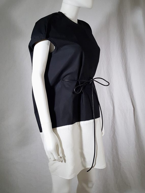 rick owens black and white dress Prong Gown The mini Rick Owens: Black Temple Combo