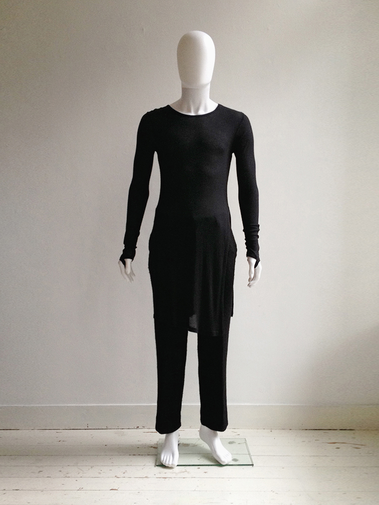 10s Ann Demeulemeester bondage strap top
