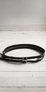 Ann Demeulemeester split zipper belt — spring 2003 - VANIITAS