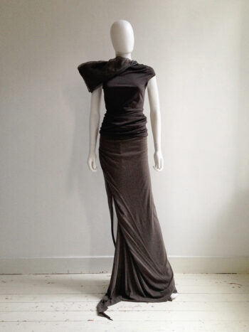 Rick-Owens-Lilies-brown-maxi-