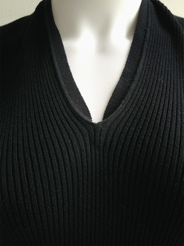 Maison Martin Margiela black flat top — spring 1998 - VANIITAS