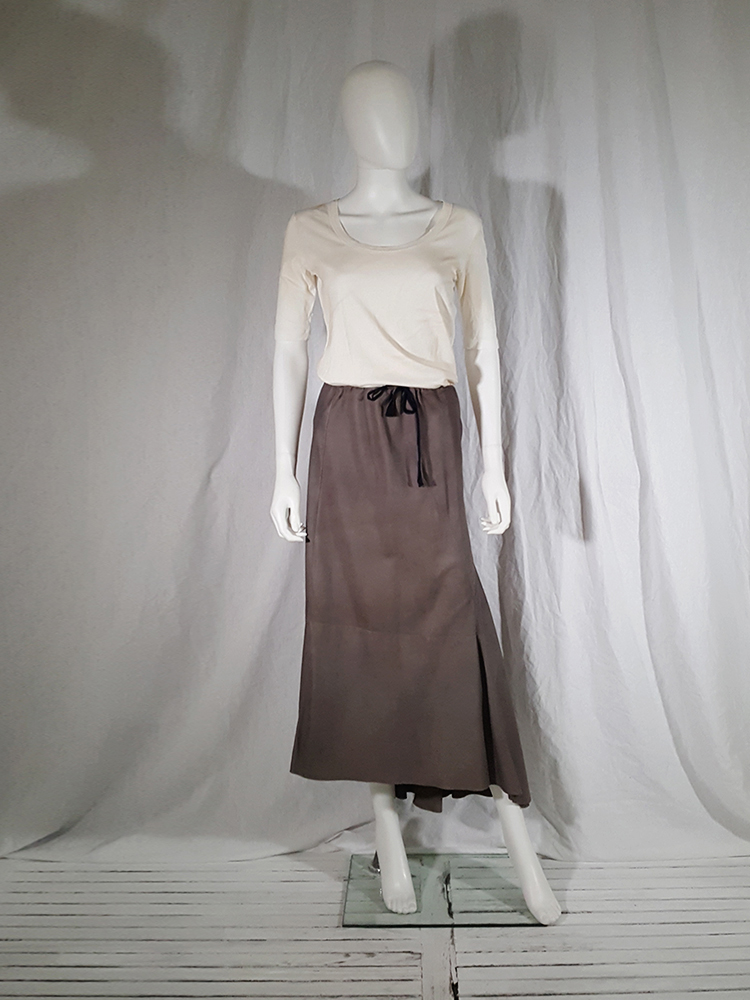 Maison Martin Margiela white 'dirty' t-shirt — fall 2006