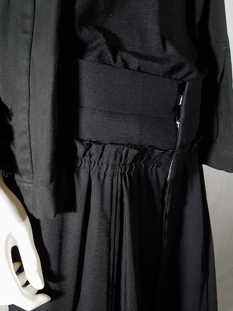 ボトムスその他 × ヴィンテージ(中古) COMME des GARCONS COMME des GARCONS 2001125E0145 Comme des Garçons black harem trousers with double waist
