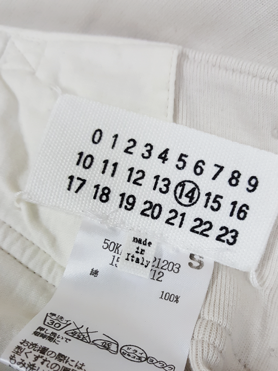 Maison Martin Margiela replica white 1905 jersey sweatpants
