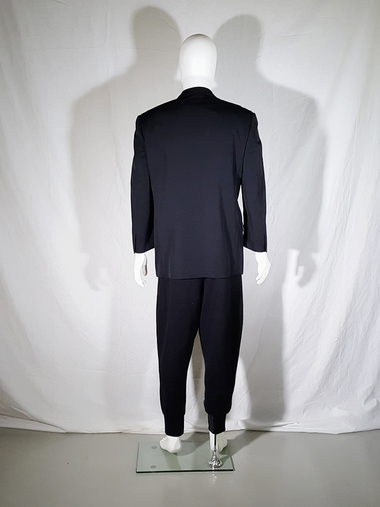 Comme des Garçons Homme black belted blazer — AD 1994 Comme des Garçons Homme black belted blazer — AD 1994