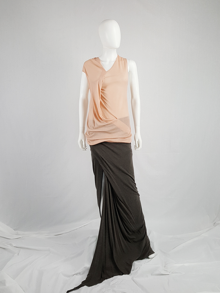 ANN DEMEULEMEESTER rayon×silk sier top Ann Demeulemeester | Tops | Ann Demeulemeester Rayon Silk