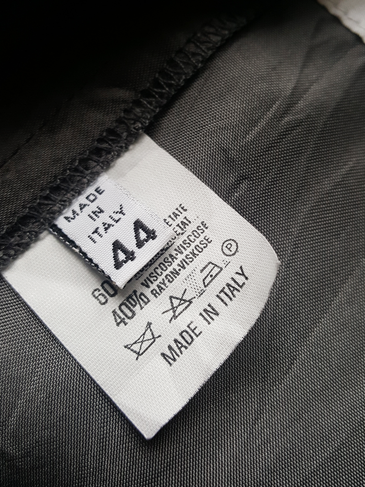 10s Maison Martin Margiela スラックス archive Maison Martin Margiela grey reproduction of an underskirt