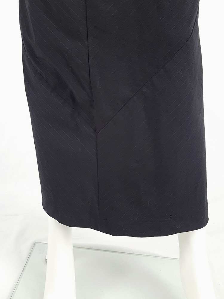 Comme des Garçons robe de chambre black deformed maxi dress Comme des Garçons robe de chambre black deformed maxi dress