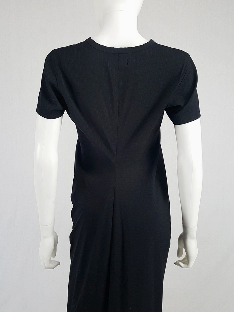 Comme des Garçons robe de chambre black deformed maxi dress Comme des Garçons robe de chambre black deformed maxi dress