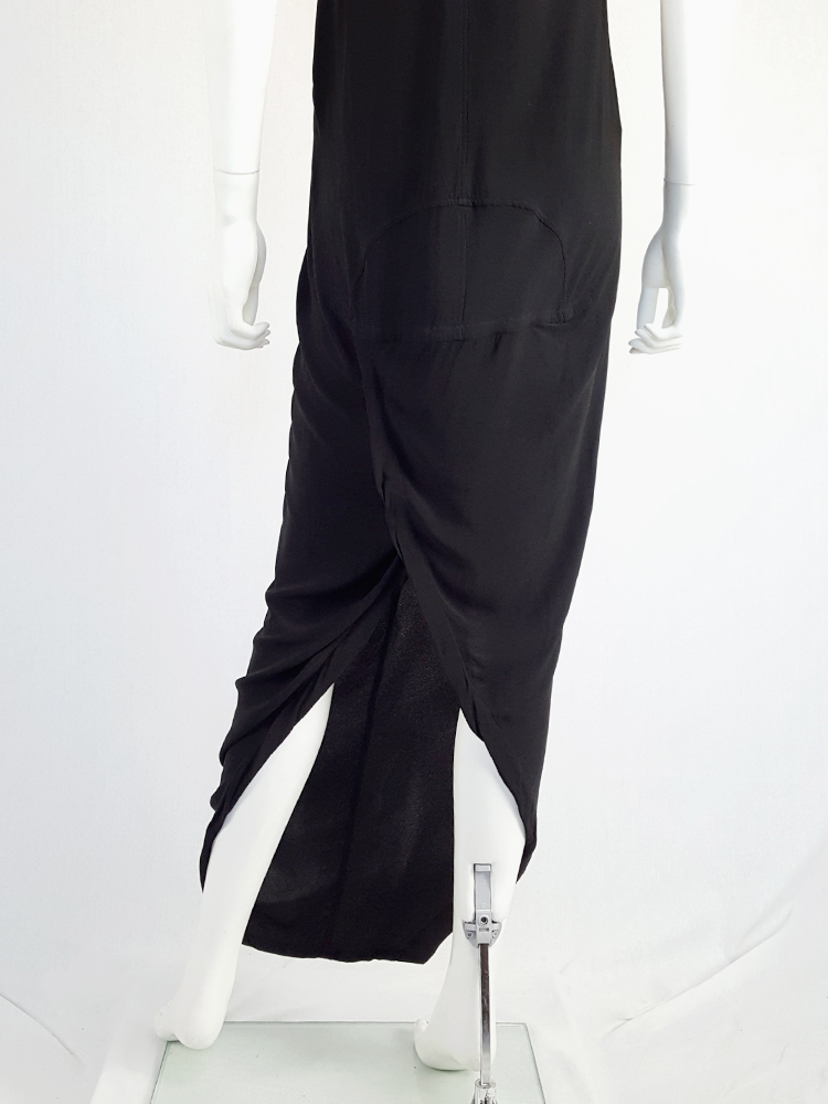 【関税込み】Rick Owens ガンメタル Walrus マキシドレス Gunmetal Walrus Maxi Dress by Rick Owens on Sale