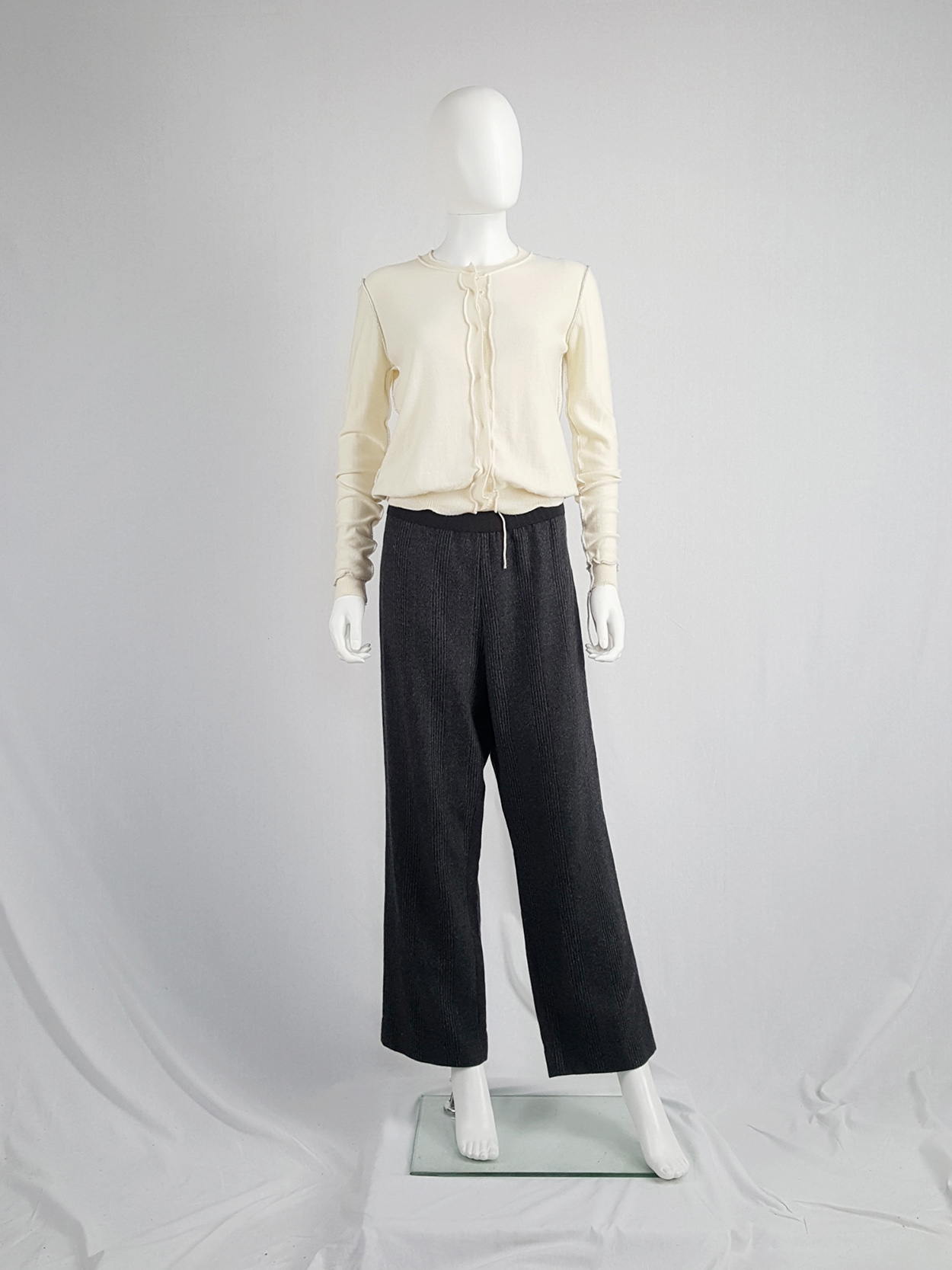 パンツ 1990s martin margiela brown slacks archive-Maison-Martin-Margiela