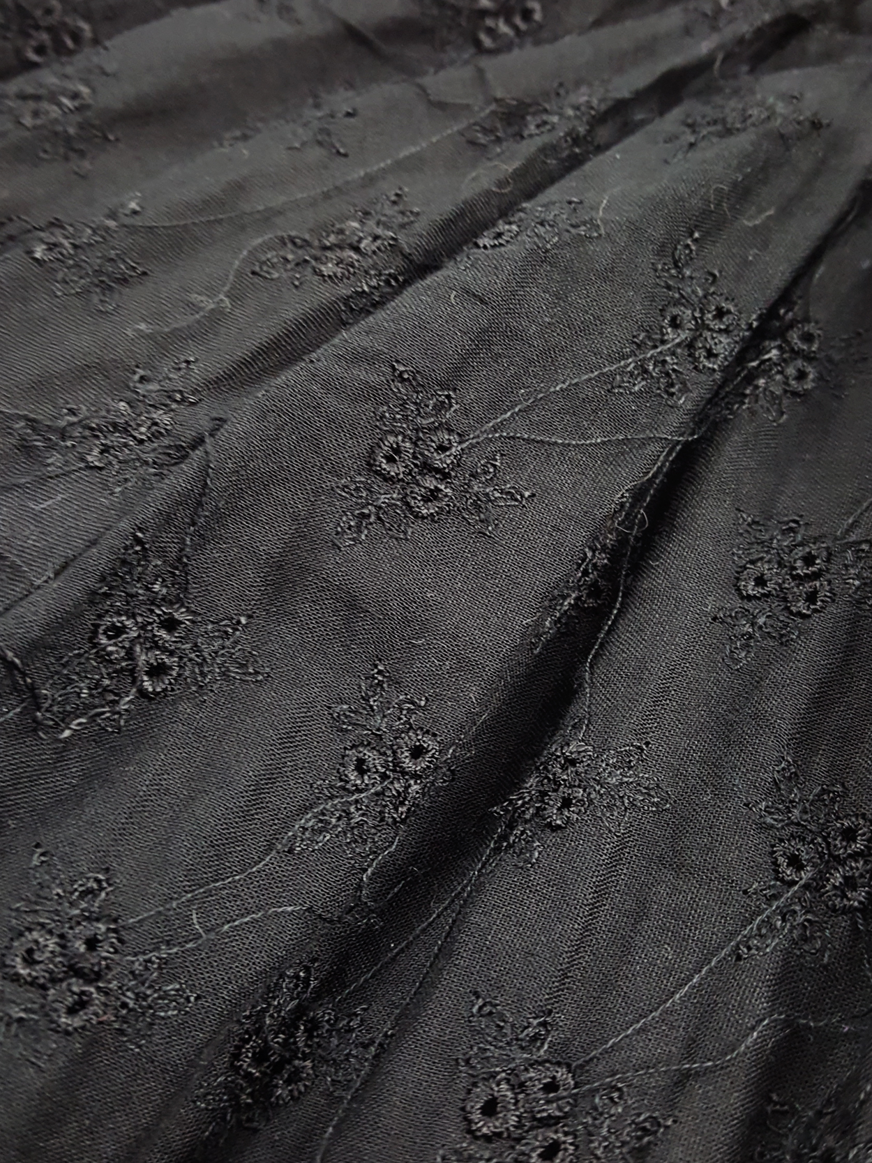 Junya Watanabe black pleated skirt with multi zipper waist