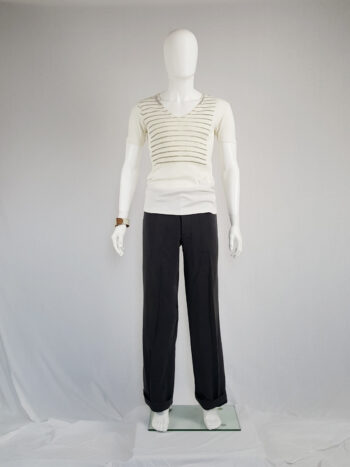 Comme des Garçons Homme straight trousers — AD 1993 - VANIITAS
