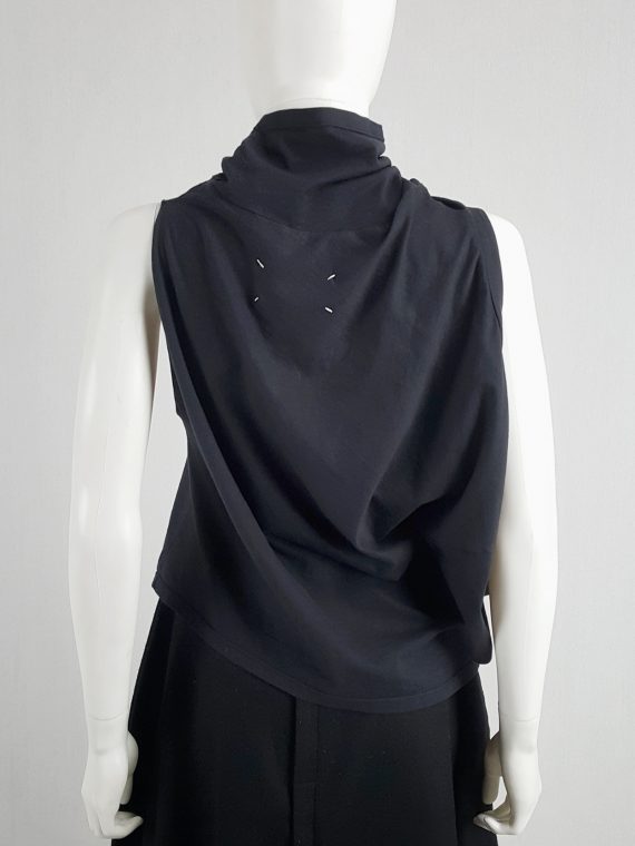 Maison Martin Margiela blue sideways-worn t-shirt — spring 2005