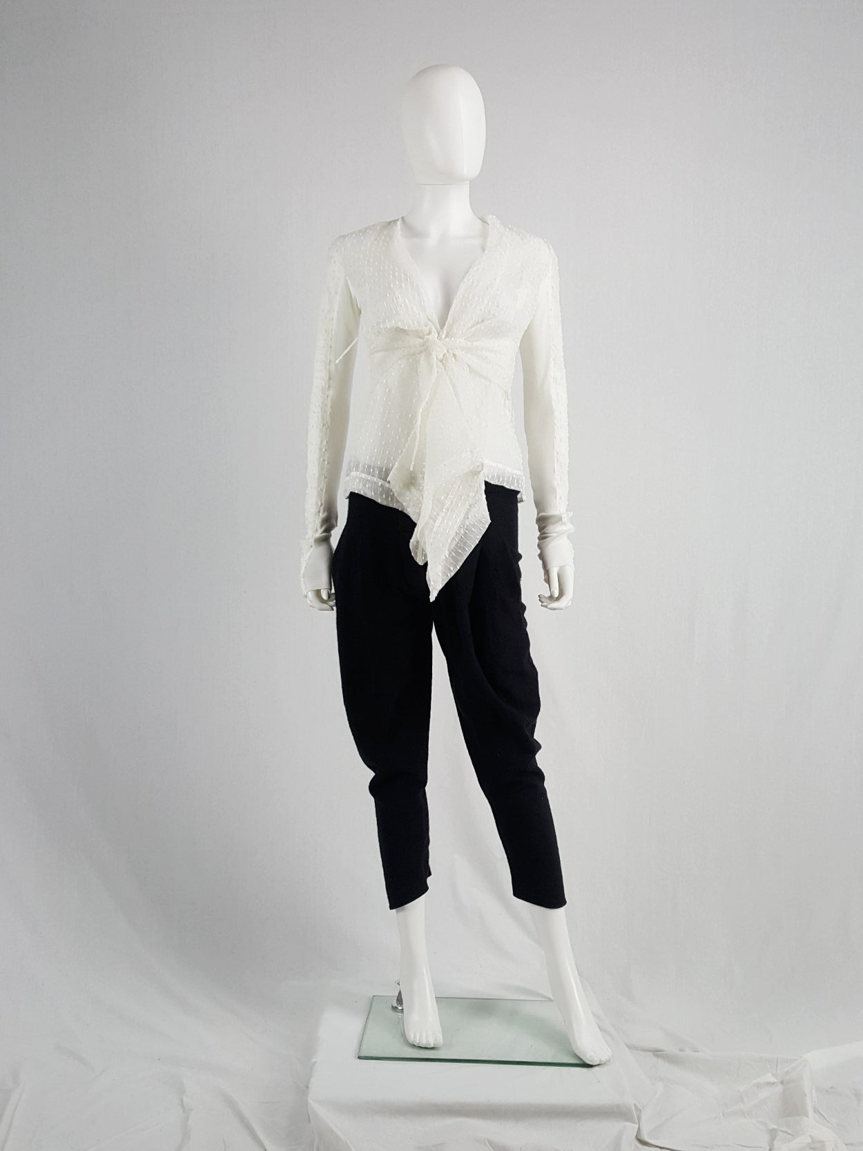 【Rick Owens】07ss White Cardigan archive Rick Owens】07ss White Cardigan archive