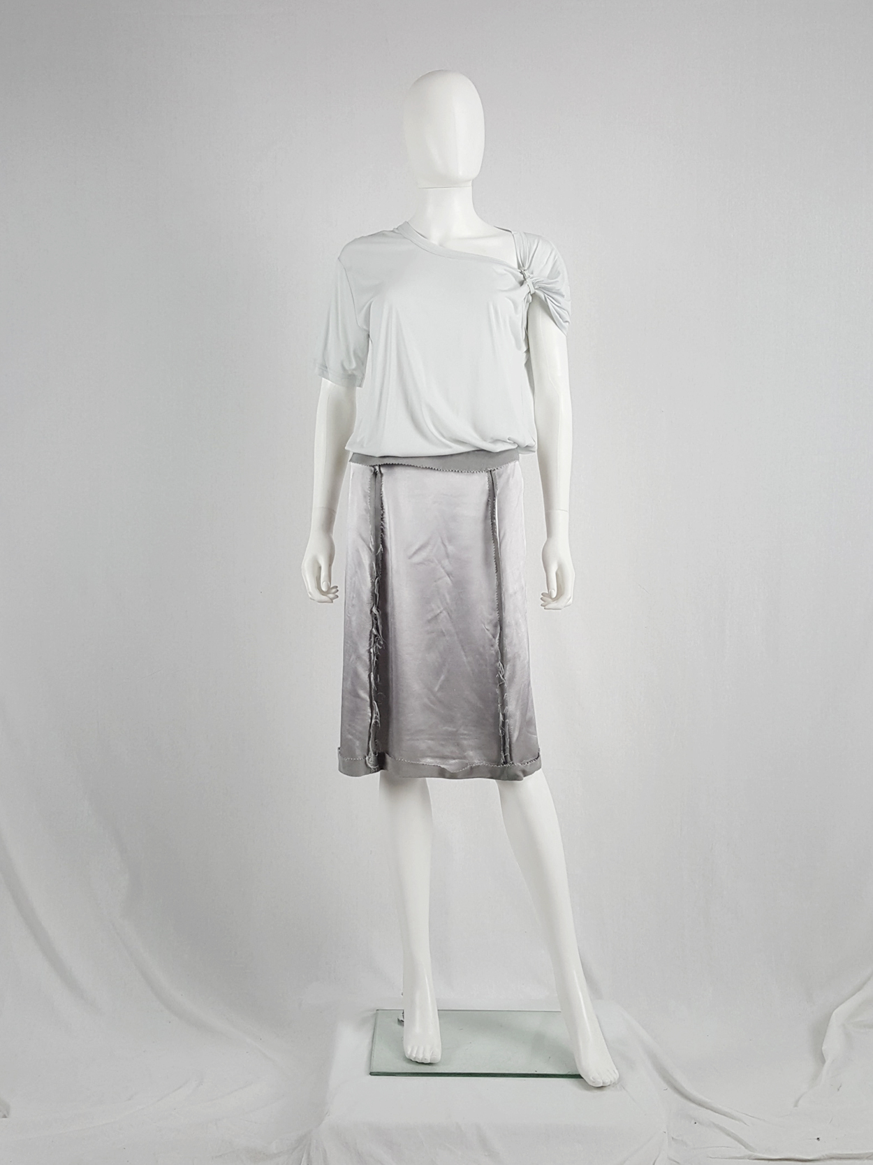 martin margiela 2006 オーバープリントスラックス　48 Maison Martin Margiela replica black masculine trousers