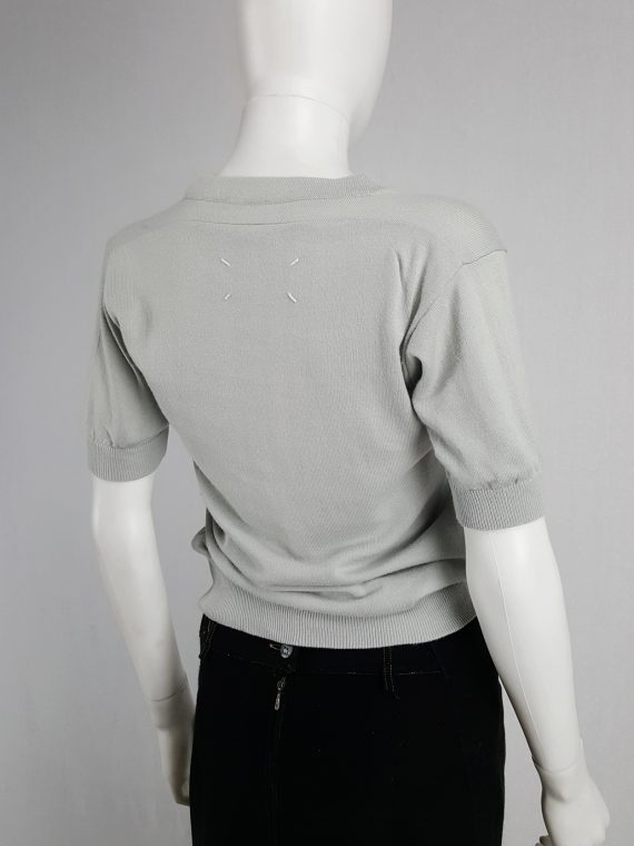 vaniitas Maison Martin Margiela sage green flat t-shirt spring 1998 123652