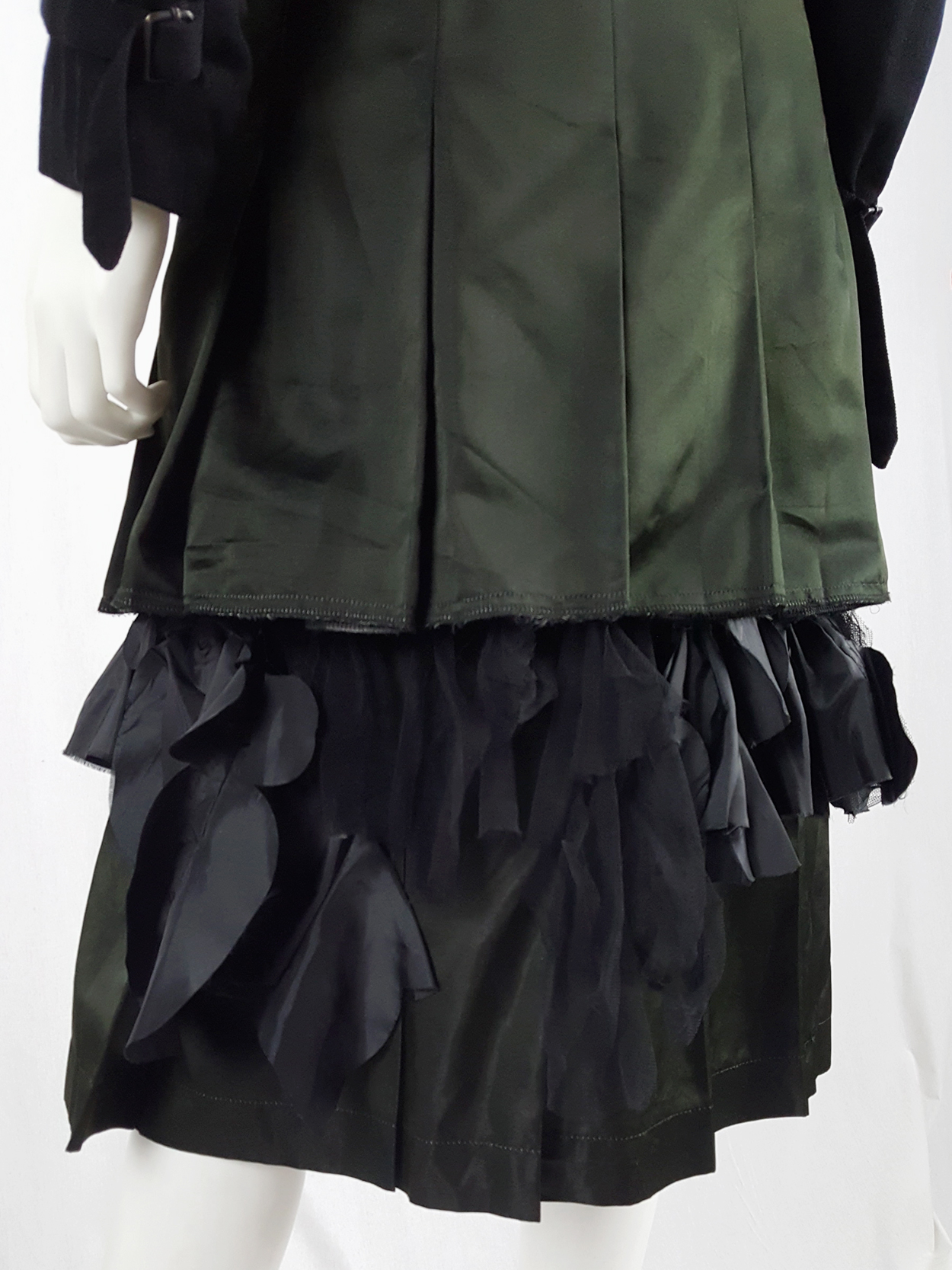 Comme des Garçons 2004 Check Frill Skirt