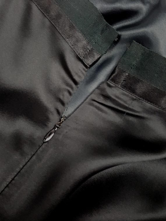 vaniitas vintage Maison Martin Margiela black transformable dress into skirt runway spring 2003 134457