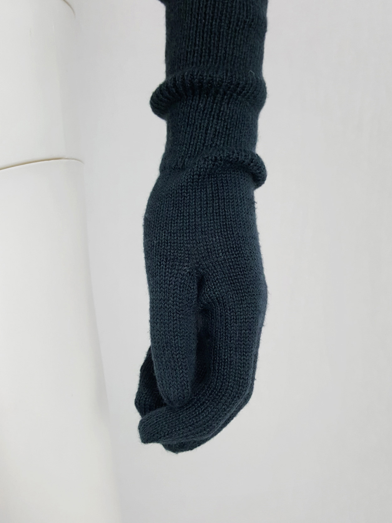 Maison Martin Margiela green long tabi gloves — fall 2010 