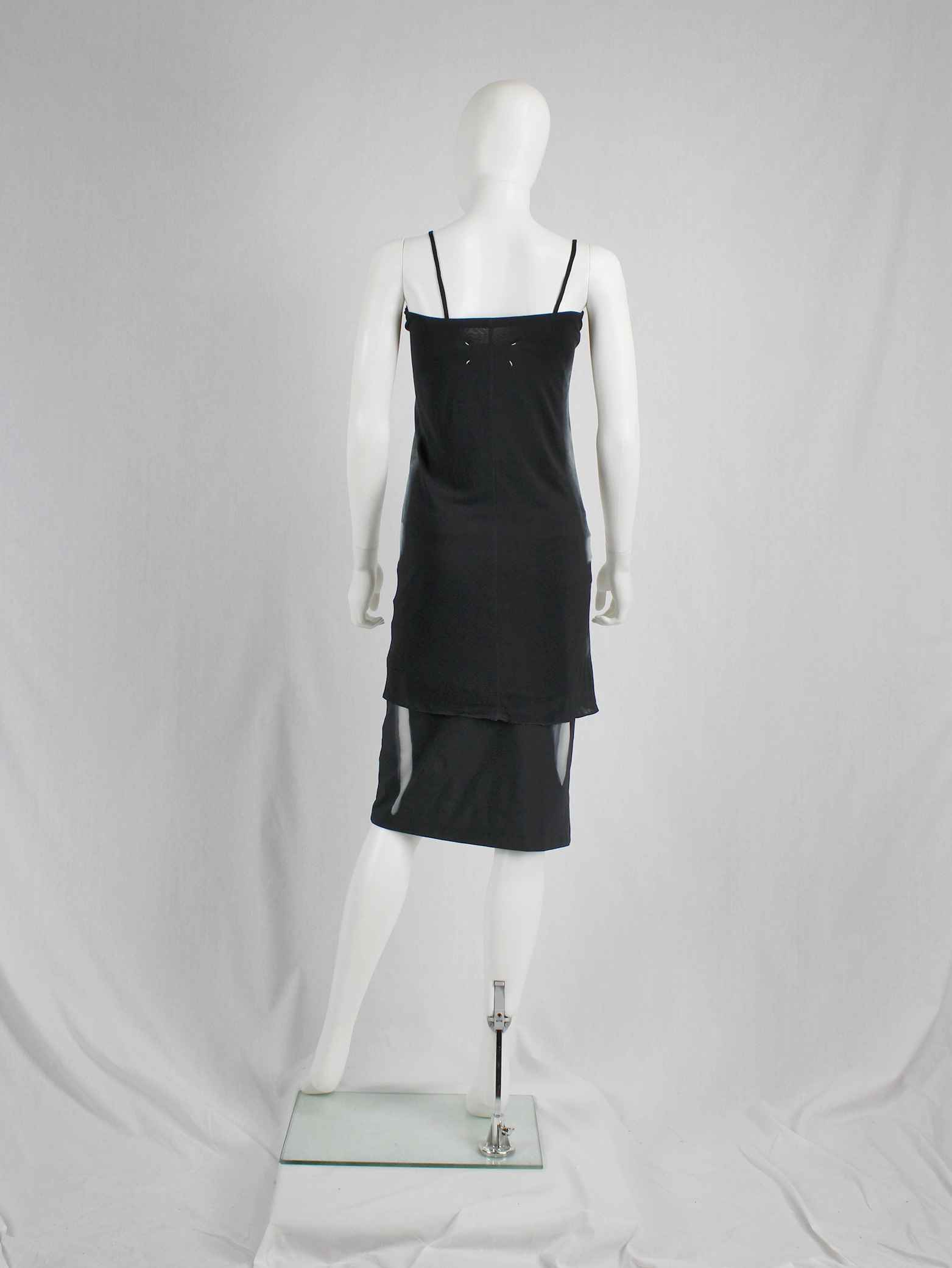 Maison Martin Margiela strapless dress printed with wild