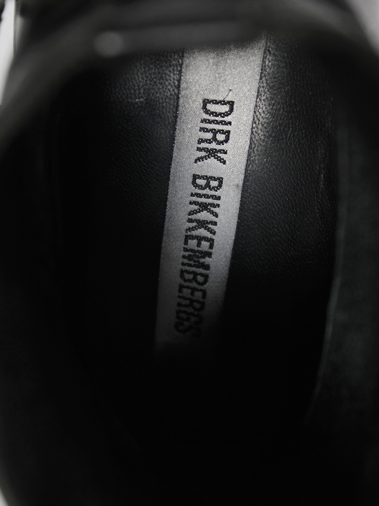 希少DIRK BIKKEMBERGS ブラックミュール＆ブーツ2way35.5 希少DIRK BIKKEMBERGS ブラックミュール＆ブーツ2way35.5 希少DIRK