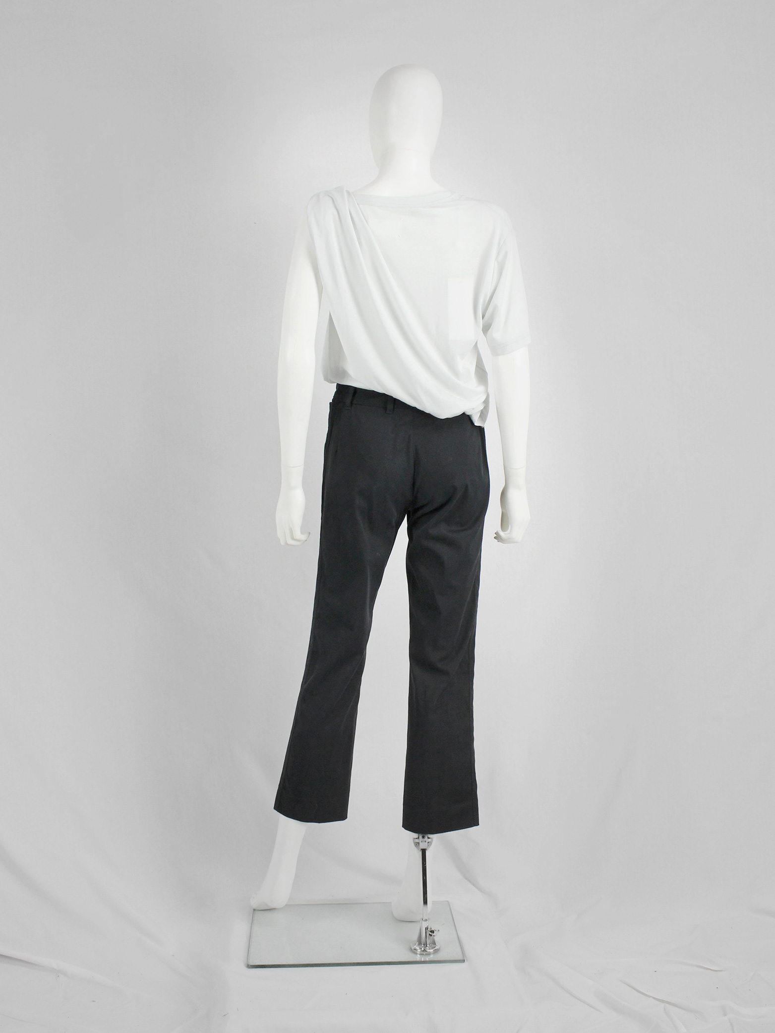 Maison Martin Margiela replica black masculine trousers Maison Martin Margiela replica black masculine trousers
