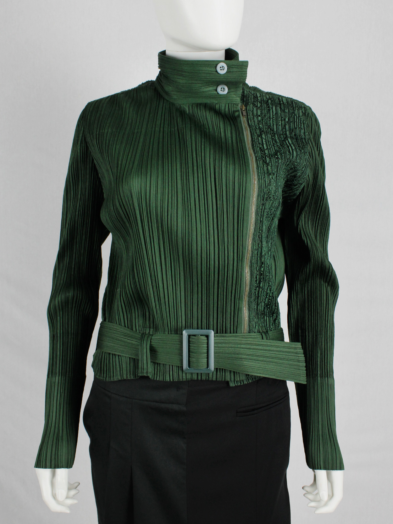 ISSEY MIYAKE PLEATS PLEASE　ジャケット PLEATS PLEASE ISSEY MIYAKE Jacket green 4 | eBay