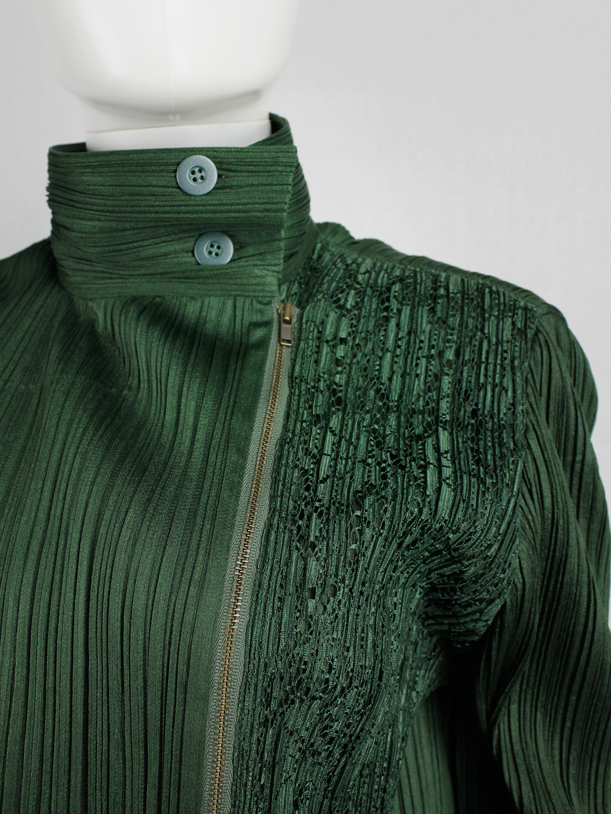 Pleats Please Champagne Bottle jacket