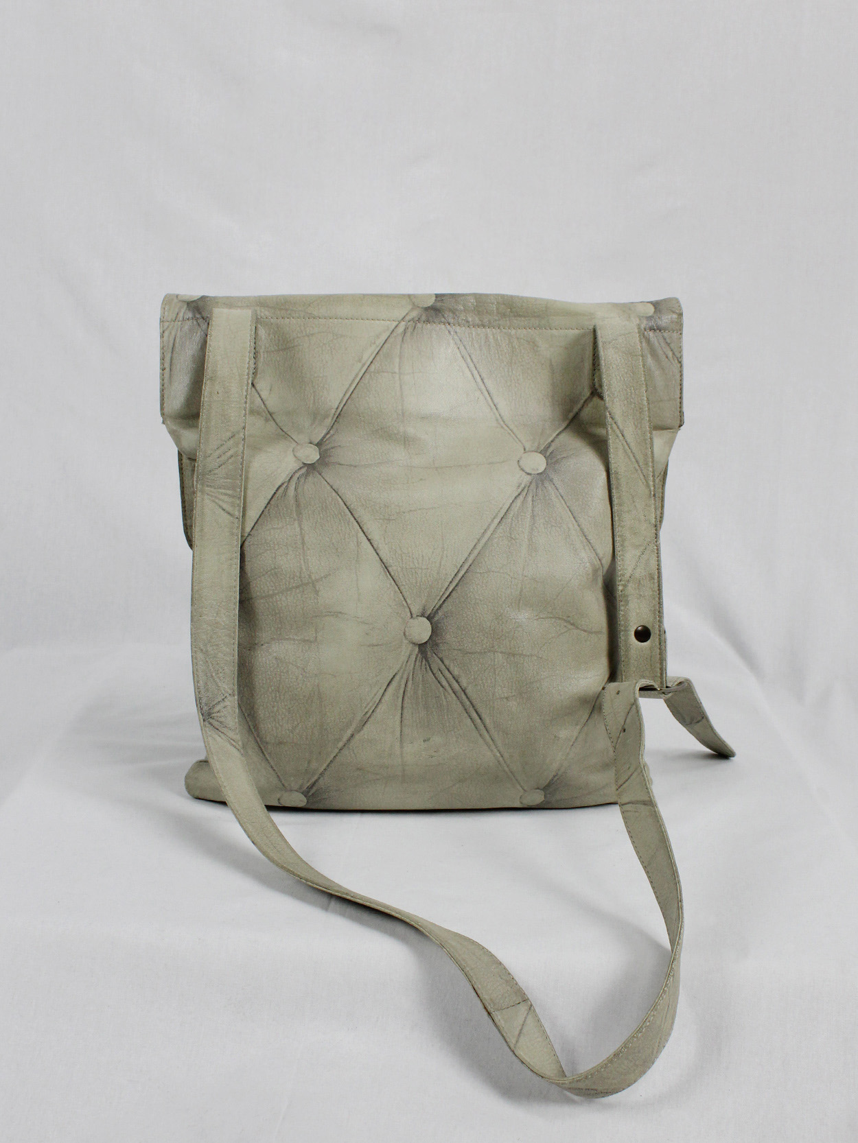 Maison Martin Margiela white bag with trompe-l