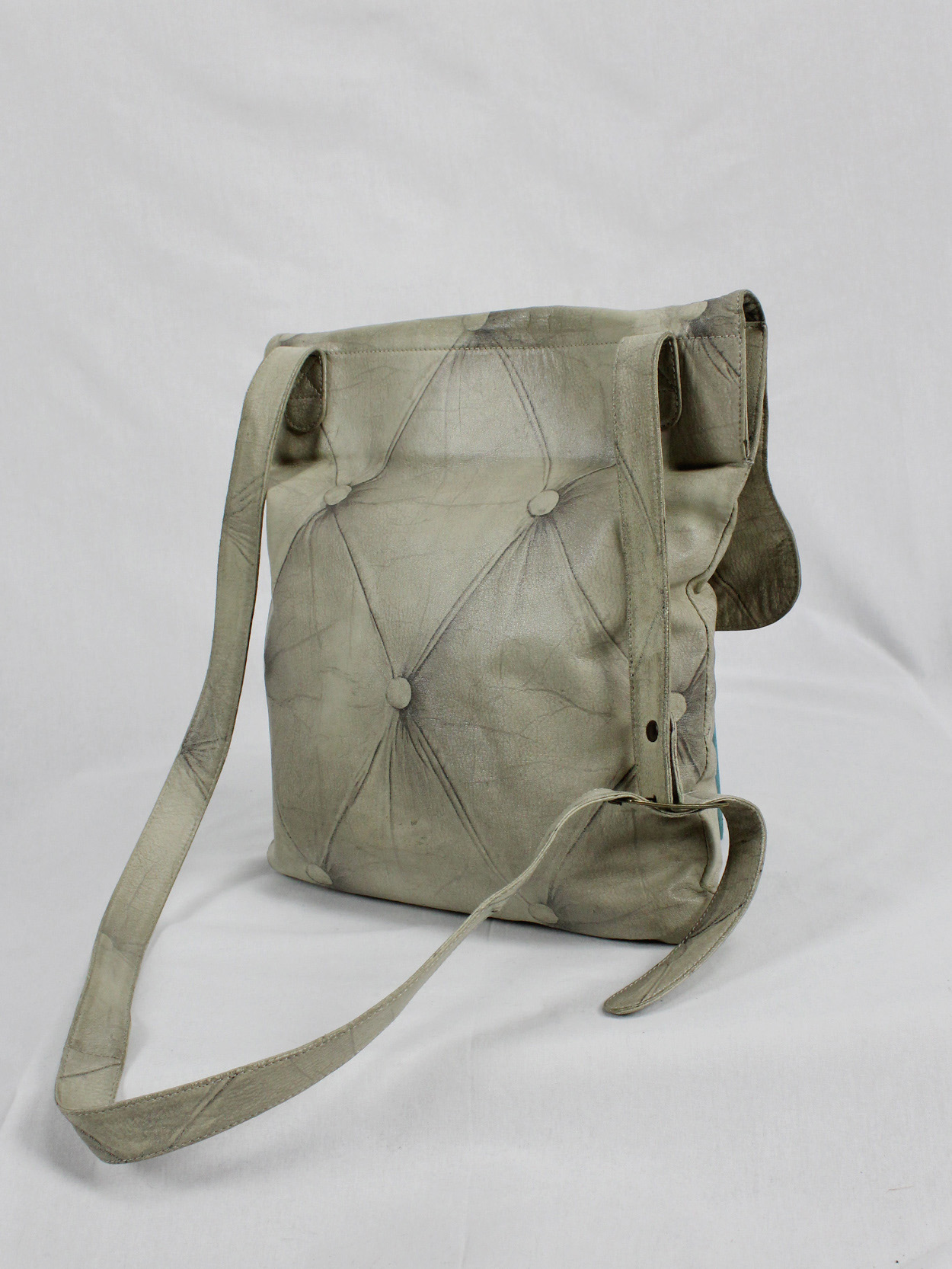 Maison Martin Margiela white bag with trompe-l