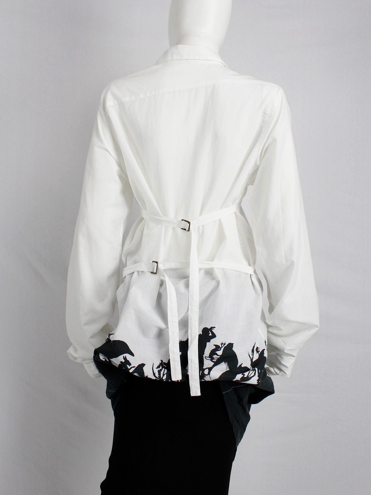 レア ANN DEMEULEMEESTER Shirt フリルシャツ レア ANN DEMEULEMEESTER Shirt フリルシャツ