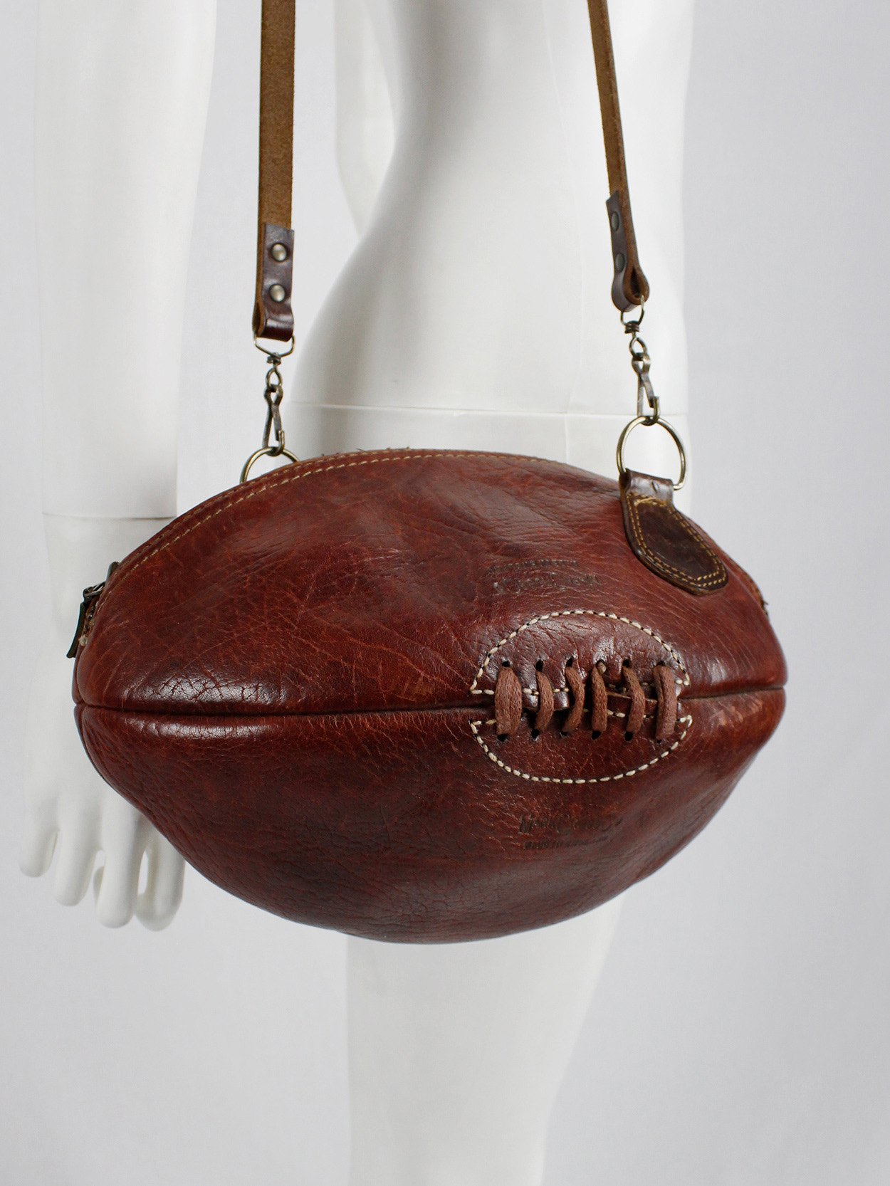 Maison Martin Margiela artisanal shoulderbag made of a vintage 