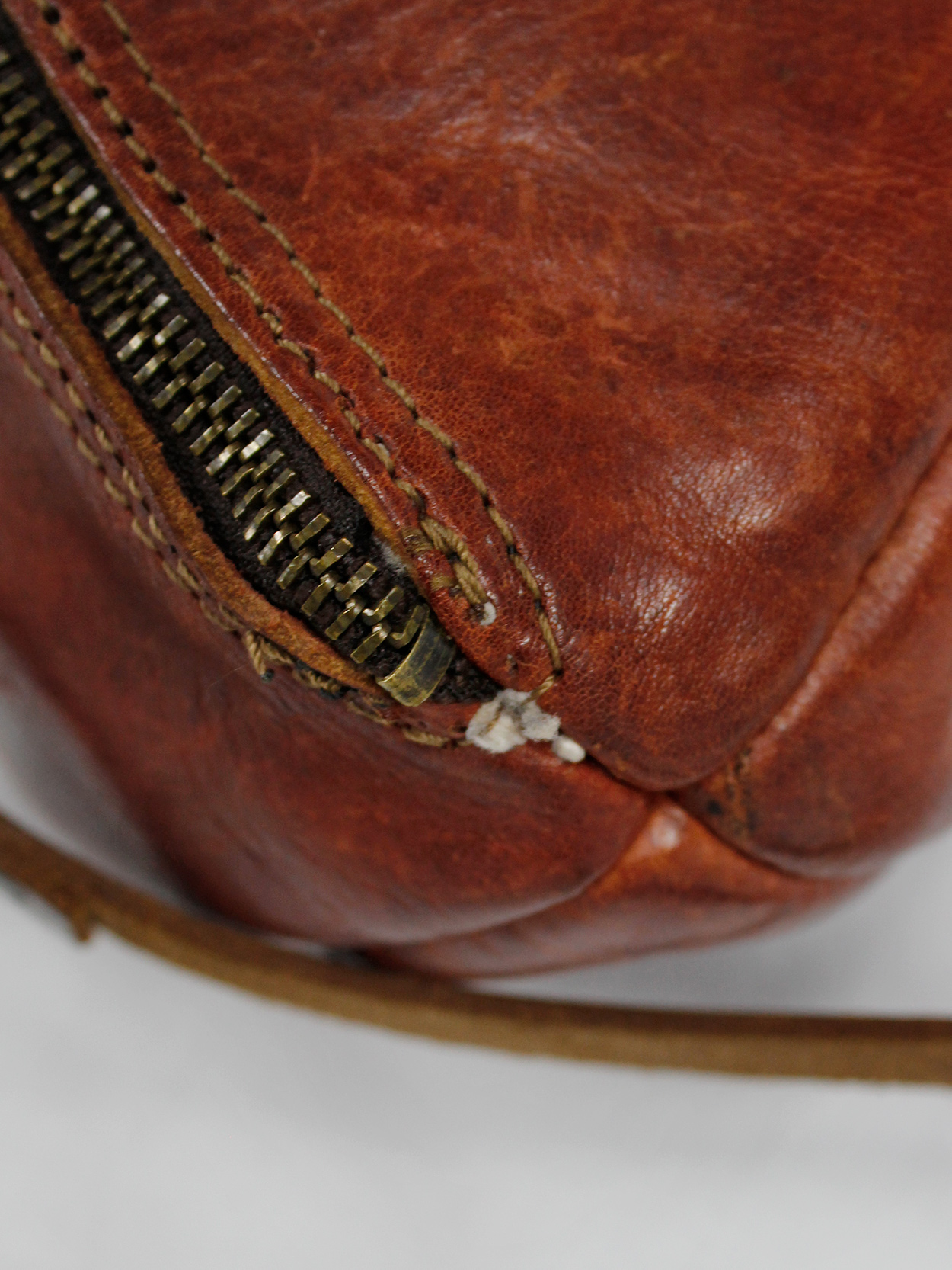 Maison Martin Margiela artisanal shoulderbag made of a vintage 