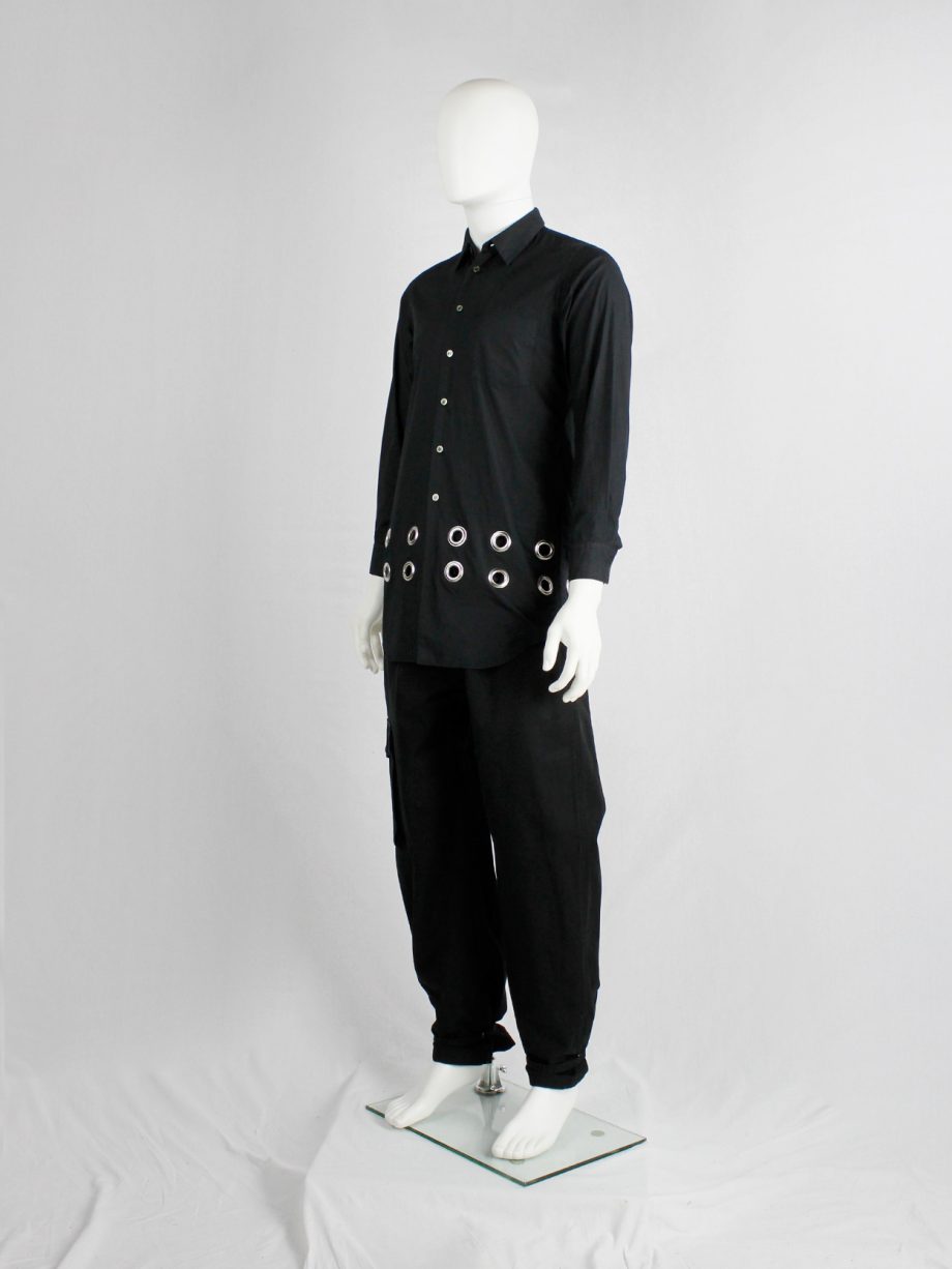 comme des garçon shirtブラック エステルジャケット COMME des GARCONS - COMME des GARCONS SHIRT フランス製