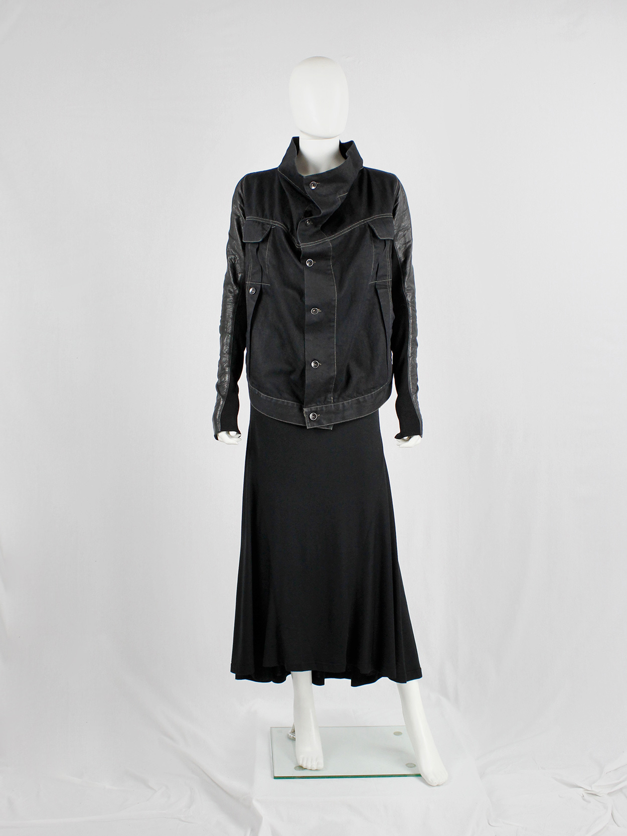 ジャケット・アウター Rick Owens DRKSHDW Denim Jacket DRKSHDW | SLIM STRETCH DENIM TRUCKER JACKET SKY ジャケット