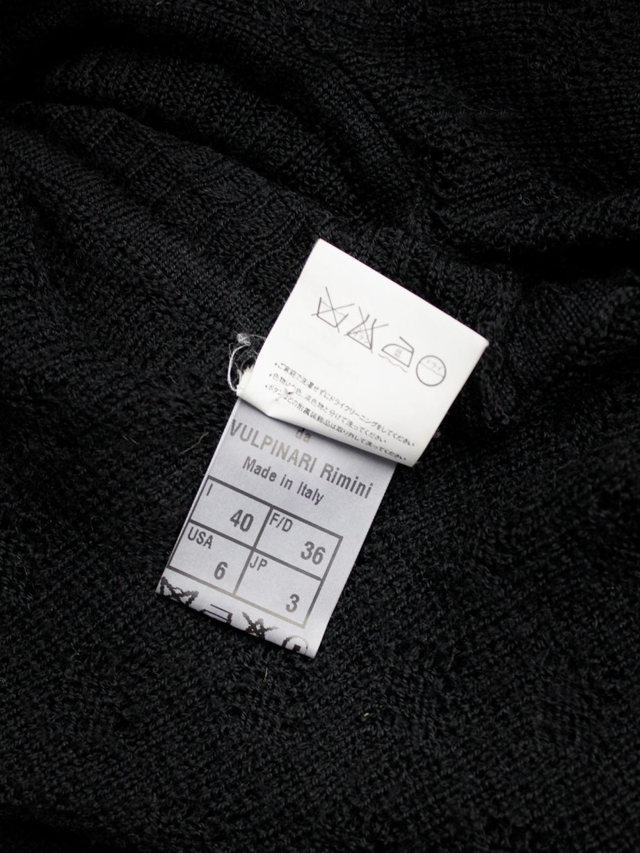 AW2004 rick owens moog knit top archive